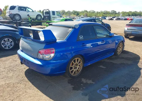 2006 Subaru Impreza Wrx Sti from USA, damaged, VIN JF1GD70636L500697